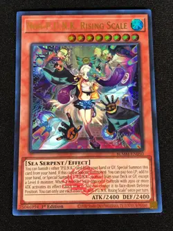 Yugioh Noh-P.U.N.K Rising Scale BLMM-EN050 1ST Ultra (NM) - Image 1
