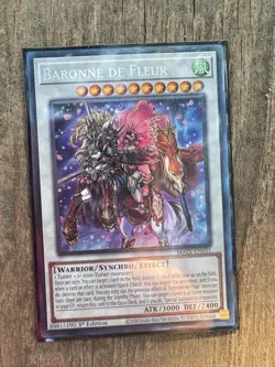YU-GI-OH! Baronne De Fleur MAZE-EN051 Collectors Rare NM - Image 1