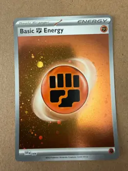 Basic Fighting Energy SVE # 006 Scarlet & Violet 151 Cosmos Holo Pokemon Card NM - Image 1