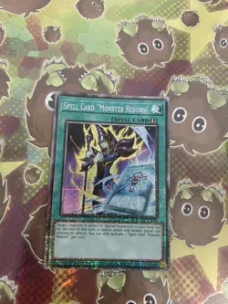 Spell Card "Monster Reborn" MP25-EN006 2025 Mega-Pack 1st Edition - Image 1