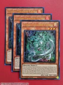 Yugioh Tenpai Dragon Deck Core Set 18 card Fadra Chundra Sangen Summoning Kaimen - Image 4