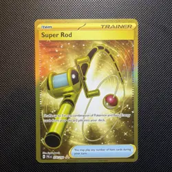 Pokemon Super Rod Scarlet & Violet Paldea Evolved Holo Hyper Rare Card 276/193 - Image 1