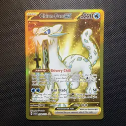 Pokemon TCG Chien-Pao EX Scarlet & Violet Paldea Evolved Hyper Card 274/193 - Image 1
