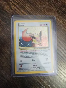 2000 Pokemon Eevee #11 - Black Star Promo Pokemon Card - Never Played - Image 1