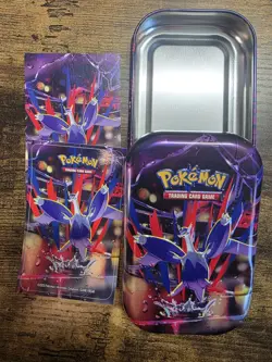 Mega Evolutions Mini Tin -Mega Latias - Info Card And Sticker Only - NO packs. - Image 1