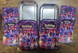 Mega Evolutions Mini Tin -Mega Latias - Info Card And Sticker Only - NO packs. - Image 2