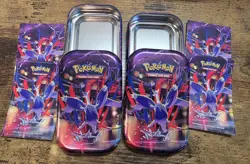 Mega Evolutions Mini Tin -Mega Latias - Info Card And Sticker Only - NO packs. - Image 3