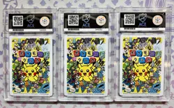 Pokemon Center Japan Takara Card Bulbasaur Charmander Squirtle Sequential Set UK - Image 5
