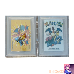 PSA Pokemon Center Anniversary Phone Card Vintage Nintendo Bandai Japanese 1999 - Image 2