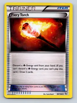 Fiery Torch Reverse Holo MP #89/106 XY - Flashfire Pokemon Card - Image 1