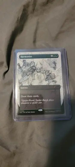 Harmonize #7015 Sketch Version Spider-Man Secret Lair MTG - Image 2