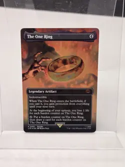 MTG The One Ring 0451 Lord of the Rings Mythic Promotional Foil NM - Image 1