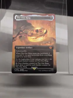 MTG The One Ring 0451 Lord of the Rings Mythic Promotional Foil NM - Image 2