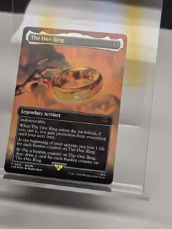 MTG The One Ring 0451 Lord of the Rings Mythic Promotional Foil NM - Image 3