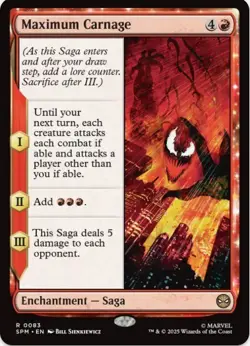 1 x Maximum Carnage - Marvel's Spider-Man - LP - MTG - Image 1