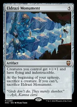 Eldrazi Monument - Ripple Foil MH3C LP MTG - Image 1