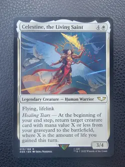 Celestine, the Living Saint | NM | Regular | Warhammer 40K #10 | MTG - Image 1