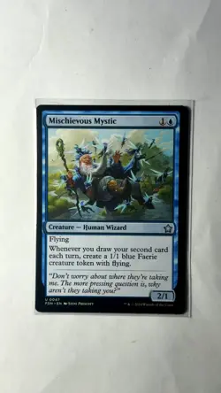 Playset (4x) Mischievous Mystic -MTG- Foundations - Image 1