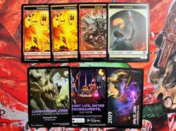 MTG 7x Construct "Karnstruct" Token Lot - Image 2