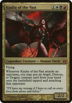 Kaalia of the Vast - Foil Oversized Commander 2011 MP MTG - Image 1