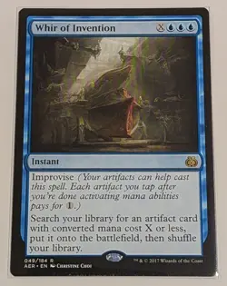 Magic The Gathering (MTG) 1x Whir of Invention Aether Revolt - Image 1