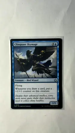 Playset (4x) Clinquant Skymage -MTG- Foundations - Image 1