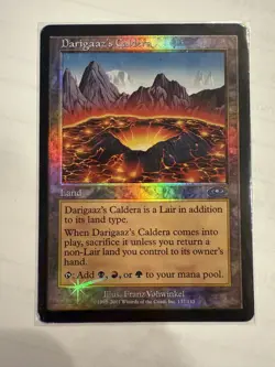 MTG: Darigaaz's Caldera Foil Card Planeshift Magic the Gathering 137/143 - Image 1