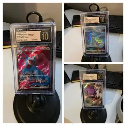 Pokemon CGC Pristine 10 Lot Salamence, Lapras,N's Zorua - Image 1