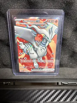 Reshiram ex Full Art Ultra Rare 158/086 White Flare Pokemon TCG Pack Fresh - Image 1