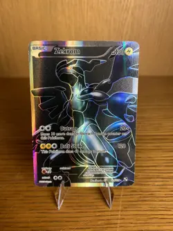 Pokemon TCG Black and White #114/114 Zekrom (114 Full Art) Ultra RARE PLAYED - Image 3