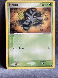 Pineco 66/115 Unseen Forces Regular Pokemon TCG Moderately Played - Image 1