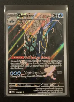 Clawitzer 141/132 - Illustration Rare - Mega Evolution Base Set - Pokemon TCG - Image 1