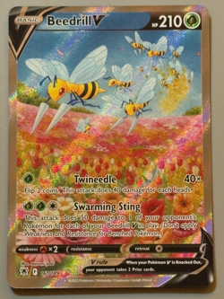Beedrill V 161 / 189 Pokemon TCG Astral Radiance - Image 1