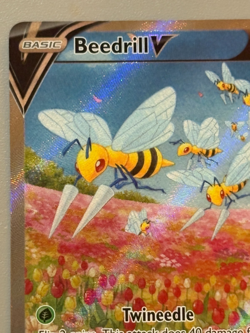 Beedrill V 161 / 189 Pokemon TCG Astral Radiance - Image 2