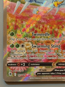 Beedrill V 161 / 189 Pokemon TCG Astral Radiance - Image 4