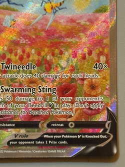 Beedrill V 161 / 189 Pokemon TCG Astral Radiance - Image 5