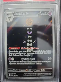 GOTHITELLE #211 2025 POKEMON SVP EN WHITE TECH STICKER BLACK STAR PROMO PSA 9 - Image 2