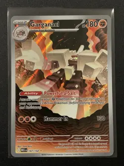 Garganacl 147/132 - Illustration Rare - Mega Evolution Base Set - Pokemon TCG - Image 1