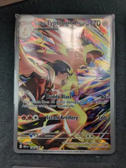 Pokemon Destined Rivals Lot Of 4 Illustration Rares Lapras Typhlosion NM - Image 2
