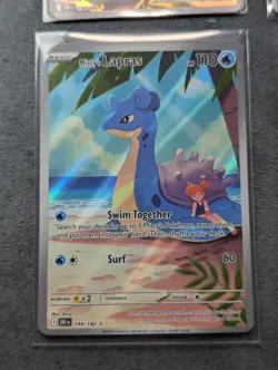 Pokemon Destined Rivals Lot Of 4 Illustration Rares Lapras Typhlosion NM - Image 4