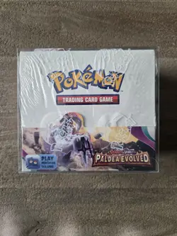 Pokemon Scarlet & Violet: Paldea Evolved Booster Box With Plastic Case - Image 1