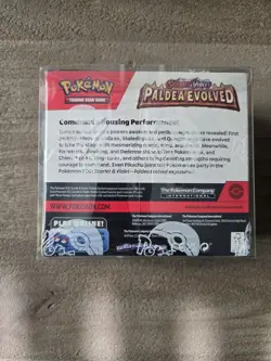 Pokemon Scarlet & Violet: Paldea Evolved Booster Box With Plastic Case - Image 2