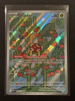 Shuckle 136/132 - Illustration Rare - Mega Evolution Base Set - Pokemon TCG - Image 1