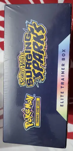 Pokemon TCG Scarlet & Violet SURGING SPARKS Elite Trainer Box ETB NEW/Sealed - Image 2