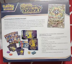 Pokemon TCG Scarlet & Violet SURGING SPARKS Elite Trainer Box ETB NEW/Sealed - Image 3