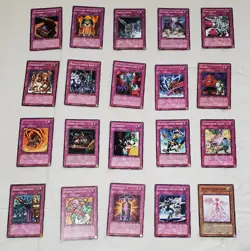 1996 Vintage Yugioh! Trading Cards Lot of 35 Good Condition - Image 2