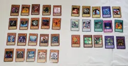 1996 Vintage Yugioh! Trading Cards Lot of 35 Pre-owned Good Condition - Image 1