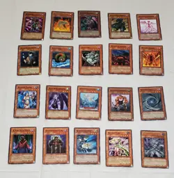 1996 Vintage Yugioh! Trading Cards Lot of 35 Pre-owned Good Condition - Image 2