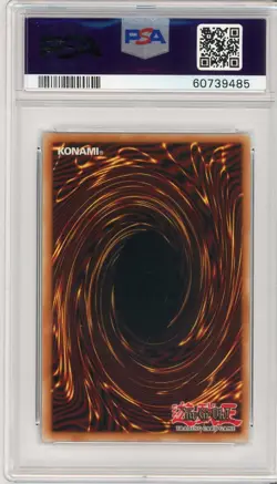 2009 Yugioh Tin Promo Blackwing Elphin The Raven Secret Rare CT06-ENS01 - PSA 8 - Image 2