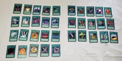 Vintage 1996 Yugioh! Trading Cards Lot of 35 Pre-owned Good Condition - Image 1